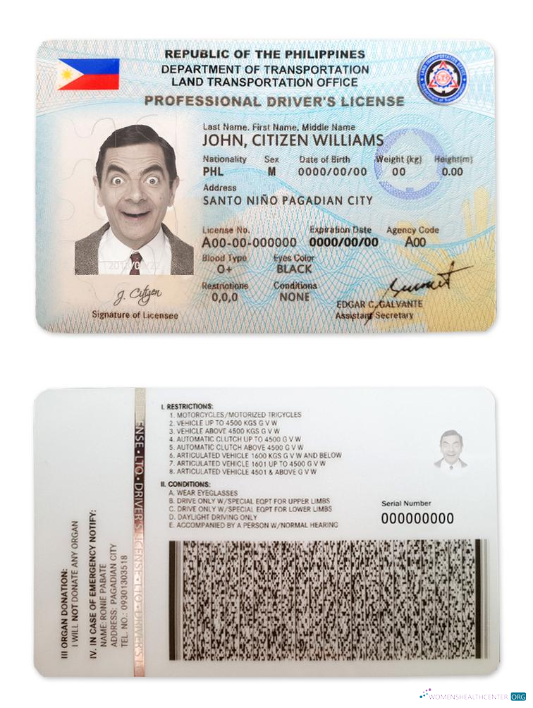 download Philippines driving license